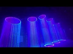 2.4G Wireless 36x15W Rgb Dmx Led Flood Light Umur panjang